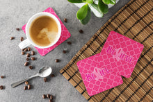 Load image into Gallery viewer, Breast Cancer Awareness Ribbon Believe Foam Coaster  BB6980FC