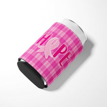 Load image into Gallery viewer, Breast Cancer Awareness Ribbon Hope Can or Bottle Hugger BB6981CC