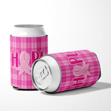 Load image into Gallery viewer, Breast Cancer Awareness Ribbon Hope Can or Bottle Hugger BB6981CC