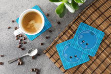 Load image into Gallery viewer, Blueberry Face Foam Coaster  BB6984FC