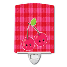 Load image into Gallery viewer, Cherry Faces Ceramic Night Light BB6985CNL