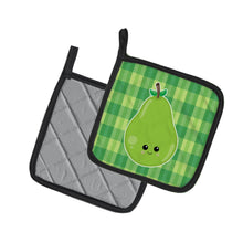 Load image into Gallery viewer, Pear Face Pot Holders - Set of 2 - Heat-Resistant Kitchen Essentials BB6986PTHD