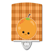 Load image into Gallery viewer, Orange Face Ceramic Night Light BB6991CNL