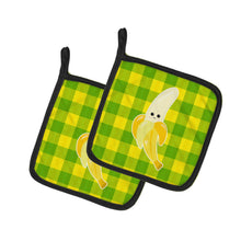 Load image into Gallery viewer, Banana Face Pot Holders - Set of 2 - Heat-Resistant Kitchen Essentials BB6993PTHD