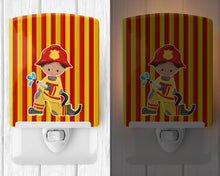 Load image into Gallery viewer, Fireman Boy Ceramic Night Light BB6995CNL