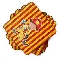 Load image into Gallery viewer, Fireman Boy Foam Coaster  BB6995FC