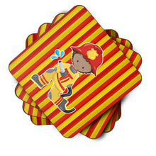 Load image into Gallery viewer, Fireman Boy Foam Coaster  BB6996FC