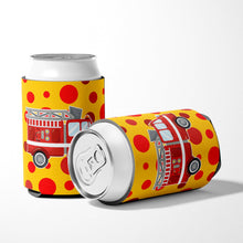 Load image into Gallery viewer, Fireman's Firetruck Can or Bottle Hugger BB6998CC