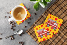 Load image into Gallery viewer, Fireman's Firetruck Foam Coaster  BB6998FC