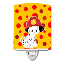 Load image into Gallery viewer, Fireman Dalmatian Puppy Ceramic Night Light BB6999CNL