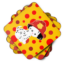 Load image into Gallery viewer, Fireman Dalmatian Puppy Foam Coaster  BB6999FC