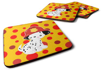 Load image into Gallery viewer, Fireman Dalmatian Puppy Foam Coaster  BB6999FC