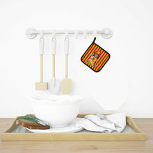 Load image into Gallery viewer, Fireman Girl Pot Holders - Set of 2 - Heat-Resistant Kitchen Essentials BB7000PTHD