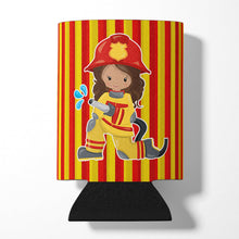 Load image into Gallery viewer, Fireman Girl Can or Bottle Hugger BB7001CC