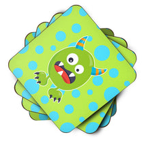 Load image into Gallery viewer, Little Monster Greenie Doodle Foam Coaster  BB7003FC
