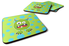 Load image into Gallery viewer, Little Monster Greenie Doodle Foam Coaster  BB7003FC