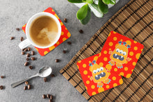 Load image into Gallery viewer, Little Monster Visonator Foam Coaster  BB7005FC