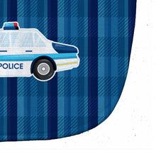 Load image into Gallery viewer, Police Car Baby Bib BB7009BIB