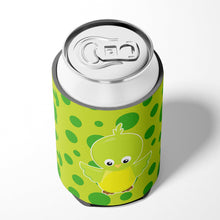 Load image into Gallery viewer, Bird on Green Polkadots Can or Bottle Hugger BB7012CC
