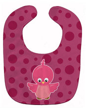 Load image into Gallery viewer, Bird on Pink Polkadots Baby Bib BB7014BIB