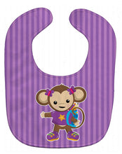 Load image into Gallery viewer, Monkey with Backpack Baby Bib BB7017BIB