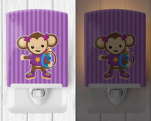 Load image into Gallery viewer, Monkey with Backpack Ceramic Night Light BB7017CNL