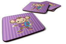 Load image into Gallery viewer, Monkey with Backpack Foam Coaster  BB7017FC