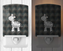 Load image into Gallery viewer, Zebra Ceramic Night Light BB7026CNL