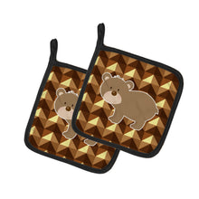 Load image into Gallery viewer, Bear Pot Holders - Set of 2 - Heat-Resistant Kitchen Essentials BB7030PTHD