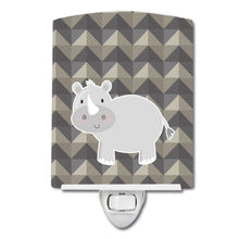 Load image into Gallery viewer, Rhinoceros Ceramic Night Light BB7033CNL