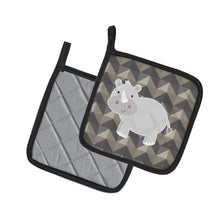 Load image into Gallery viewer, Rhinoceros Pot Holders - Set of 2 - Heat-Resistant Kitchen Essentials BB7033PTHD