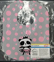 Load image into Gallery viewer, Panda Bear Ballerina Baby Bib BB7035BIB