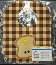 Load image into Gallery viewer, Buttered Toast Face Baby Bib BB7041BIB