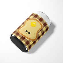 Load image into Gallery viewer, Buttered Toast Face Can or Bottle Hugger BB7041CC
