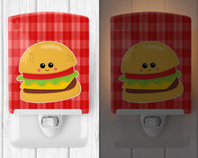 Load image into Gallery viewer, Hamburger Face Ceramic Night Light BB7042CNL