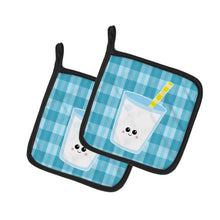 Load image into Gallery viewer, Milk Face Pot Holders - Set of 2 - Heat-Resistant Kitchen Essentials BB7047PTHD