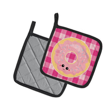 Load image into Gallery viewer, Donut Face Pot Holders - Set of 2 - Heat-Resistant Kitchen Essentials BB7048PTHD