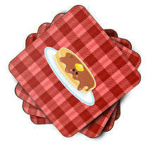 Load image into Gallery viewer, Pancake Face Foam Coaster  BB7049FC