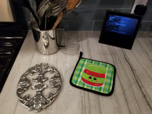 Load image into Gallery viewer, Jelly Jar Face Pot Holders - Set of 2 - Heat-Resistant Kitchen Essentials BB7051PTHD