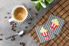 Load image into Gallery viewer, Popcorn Face Foam Coaster  BB7053FC