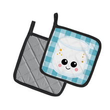 Load image into Gallery viewer, Marshmellow Face Pot Holders - Set of 2 - Heat-Resistant Kitchen Essentials BB7056PTHD