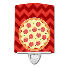Load image into Gallery viewer, Large Pizza Ceramic Night Light BB7058CNL