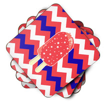 Load image into Gallery viewer, Ice Pop Popsicle Red White Blue Foam Coaster  BB7063FC