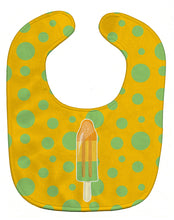 Load image into Gallery viewer, Ice Pop Popsicle Orange Green Baby Bib BB7064BIB