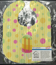 Load image into Gallery viewer, Ice Pop Popsicle Polkadots Baby Bib BB7065BIB