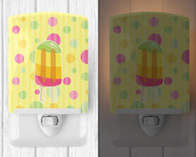Load image into Gallery viewer, Ice Pop Popcicle Polkadots Ceramic Night Light BB7065CNL