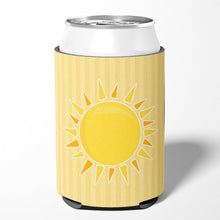 Load image into Gallery viewer, Sunshine Sun on Stripes Can or Bottle Hugger BB7066CC