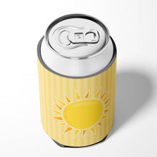 Load image into Gallery viewer, Sunshine Sun on Stripes Can or Bottle Hugger BB7066CC