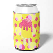 Load image into Gallery viewer, Ice Pop Popsicle Pink Yellow Can or Bottle Hugger BB7070CC
