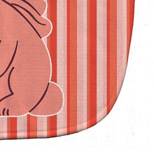 Load image into Gallery viewer, Rabbit on Pink Stripes Baby Bib BB7080BIB